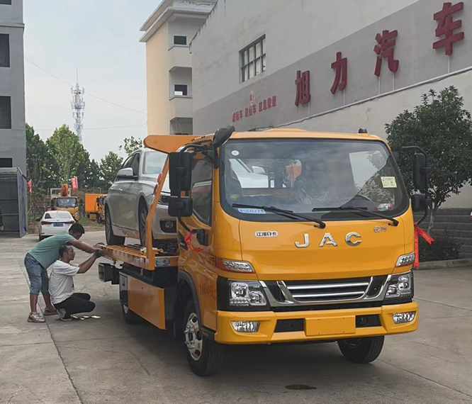 國六江淮駿鈴V5藍(lán)牌清障車（輕量化）